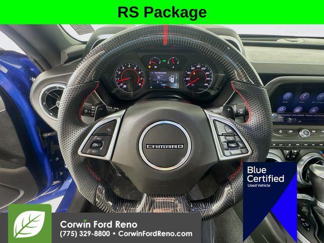 used 2021 Chevrolet Camaro car, priced at $30,989