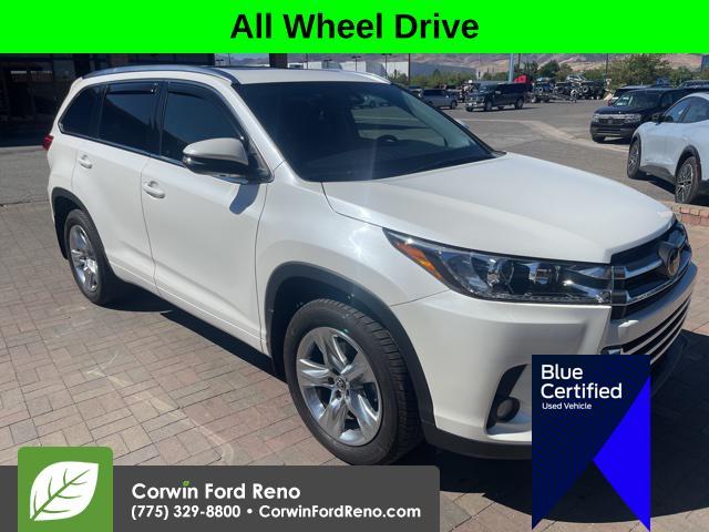 used 2018 Toyota Highlander car, priced at $32,449