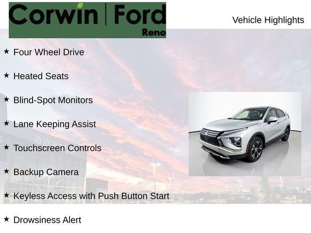 used 2022 Mitsubishi Eclipse Cross car, priced at $18,289