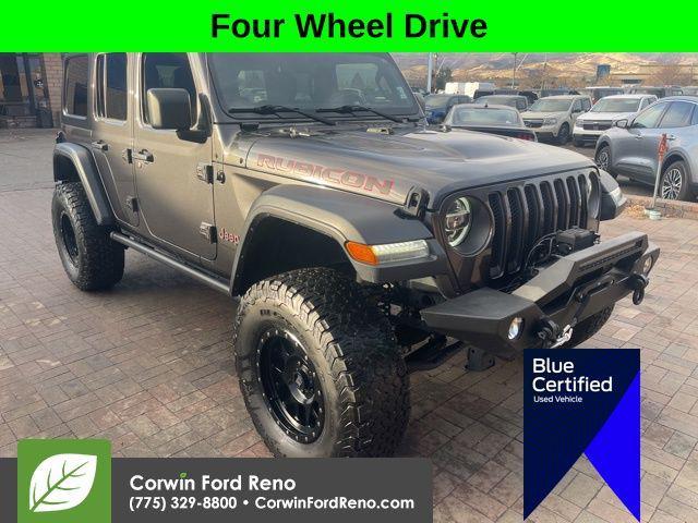 used 2018 Jeep Wrangler Unlimited car, priced at $31,679