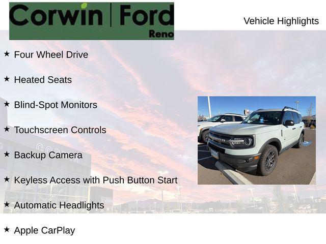 used 2023 Ford Bronco Sport car, priced at $22,989