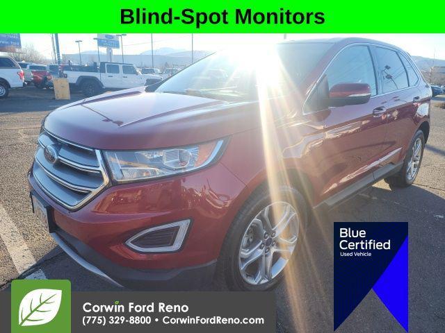 used 2017 Ford Edge car, priced at $11,989