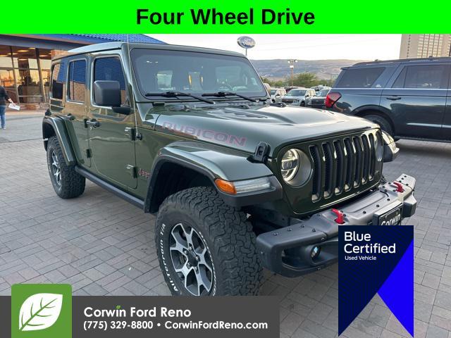 used 2021 Jeep Wrangler Unlimited car, priced at $39,379