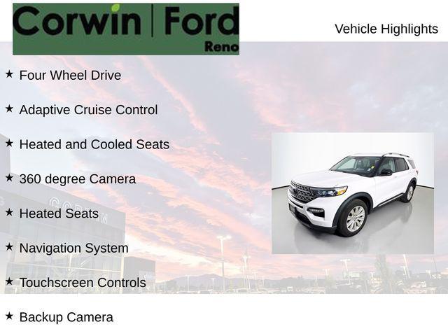 used 2023 Ford Explorer car, priced at $37,489