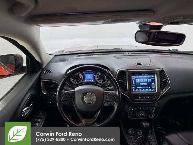 used 2021 Jeep Cherokee car, priced at $22,489
