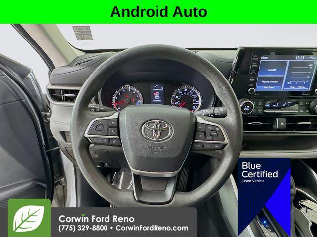 used 2022 Toyota Highlander car, priced at $30,589