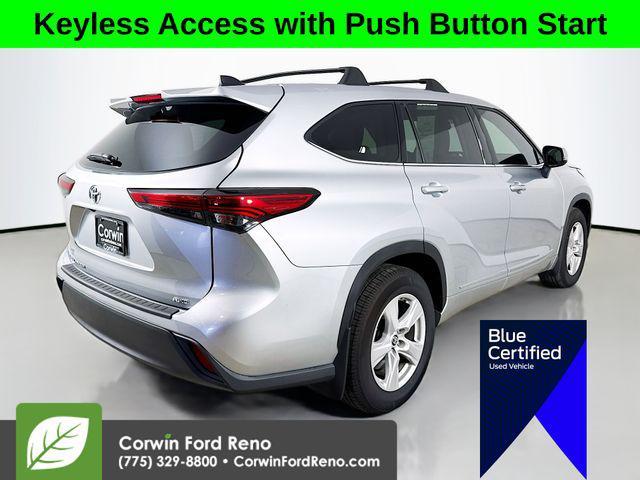 used 2022 Toyota Highlander car, priced at $30,589