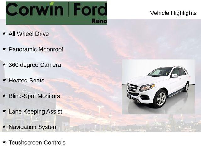used 2017 Mercedes-Benz GLE 350 car, priced at $14,489