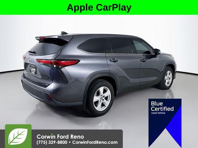 used 2022 Toyota Highlander car, priced at $28,389