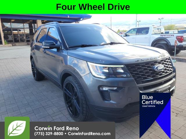 used 2018 Ford Explorer car, priced at $21,954