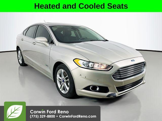 used 2015 Ford Fusion Energi car, priced at $12,989
