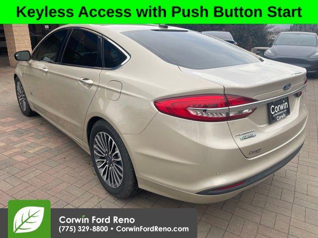 used 2017 Ford Fusion Energi car, priced at $9,989