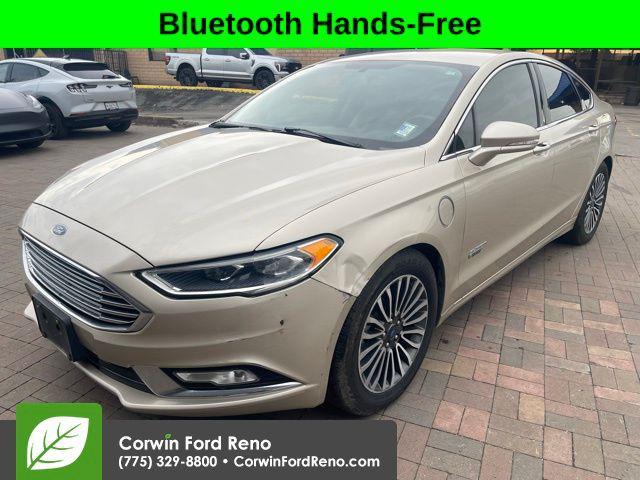 used 2017 Ford Fusion Energi car, priced at $9,989