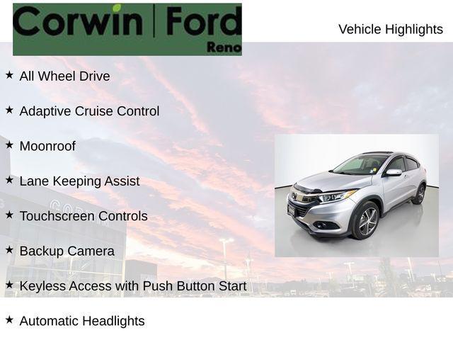 used 2022 Honda HR-V car, priced at $19,989