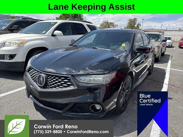 used 2018 Acura TLX car, priced at $20,489