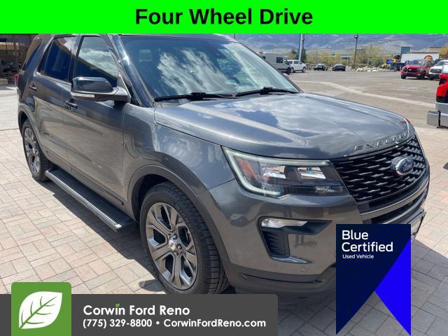 used 2018 Ford Explorer car, priced at $21,989