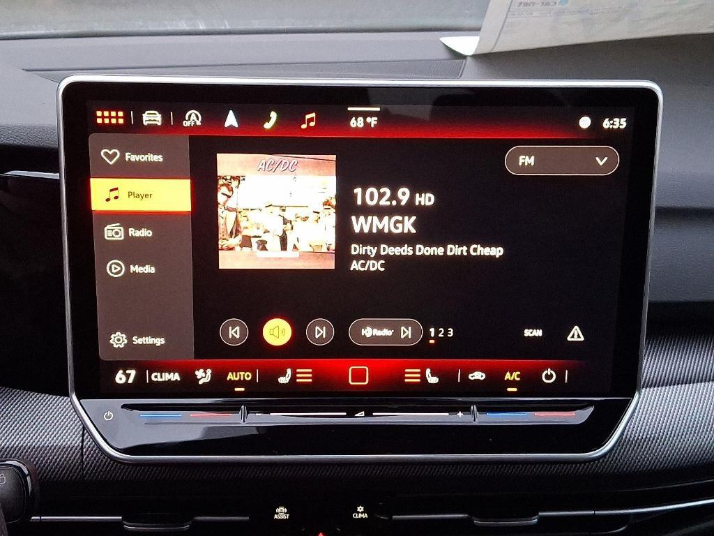 new 2025 Volkswagen Golf GTI car, priced at $37,797