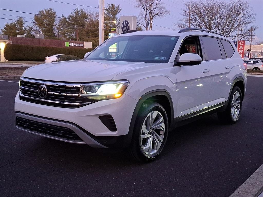 used 2021 Volkswagen Atlas car, priced at $28,380