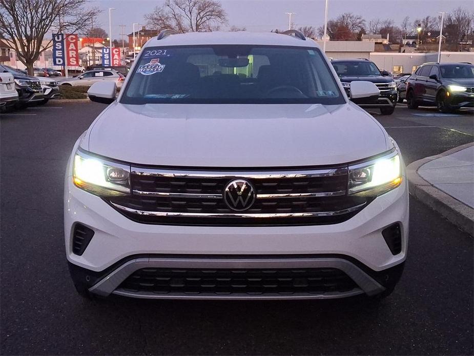 used 2021 Volkswagen Atlas car, priced at $28,380