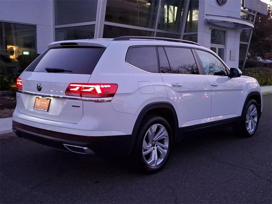 used 2021 Volkswagen Atlas car, priced at $28,380