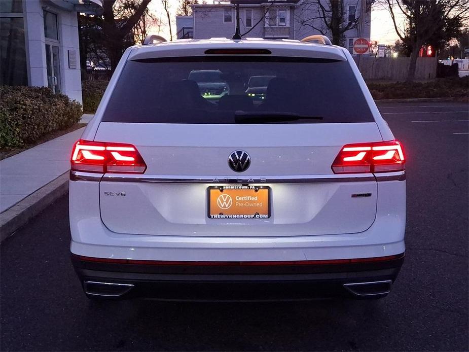 used 2021 Volkswagen Atlas car, priced at $28,380