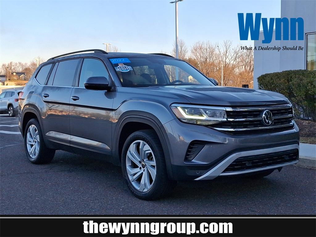 used 2022 Volkswagen Atlas car, priced at $30,390