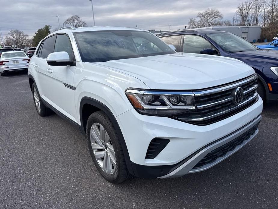 used 2021 Volkswagen Atlas Cross Sport car, priced at $25,990