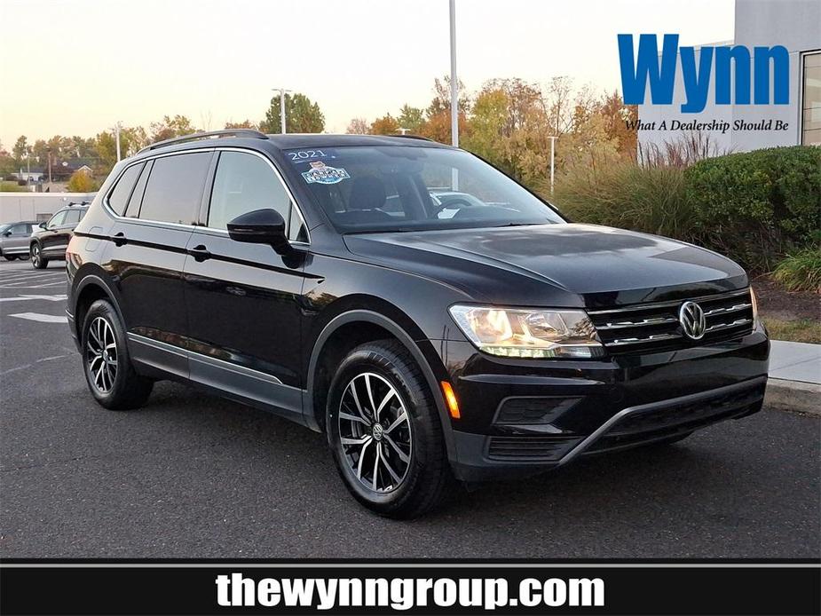 used 2021 Volkswagen Tiguan car, priced at $22,835