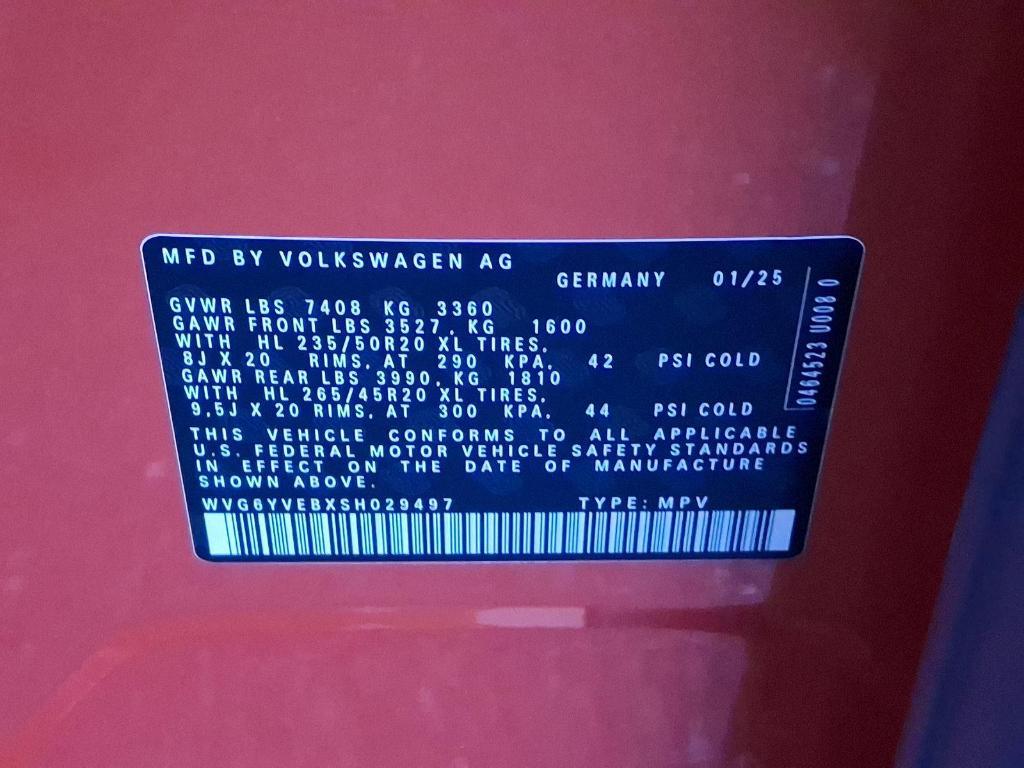 new 2025 Volkswagen ID. Buzz car, priced at $67,757