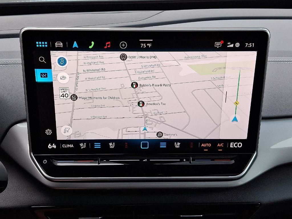 new 2025 Volkswagen ID.4 car, priced at $52,609