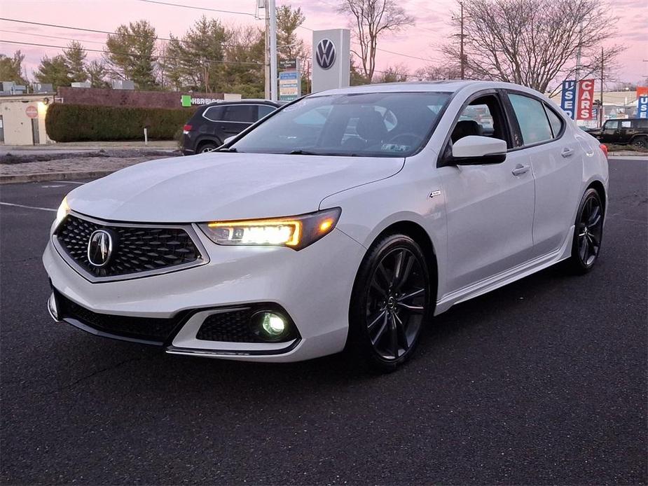 used 2018 Acura TLX car, priced at $21,990