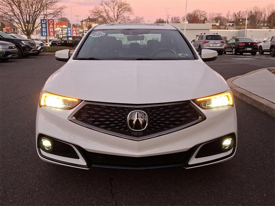 used 2018 Acura TLX car, priced at $21,990