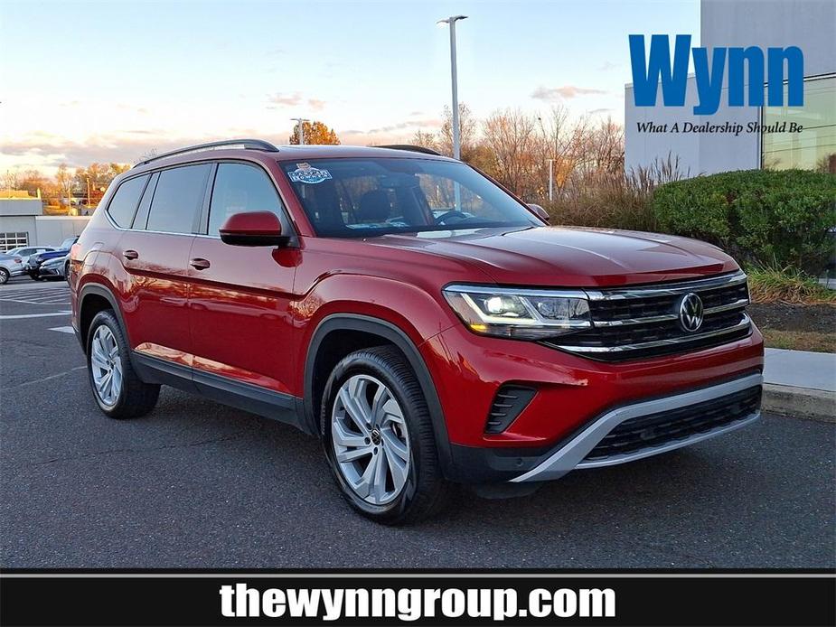 used 2021 Volkswagen Atlas car, priced at $27,994