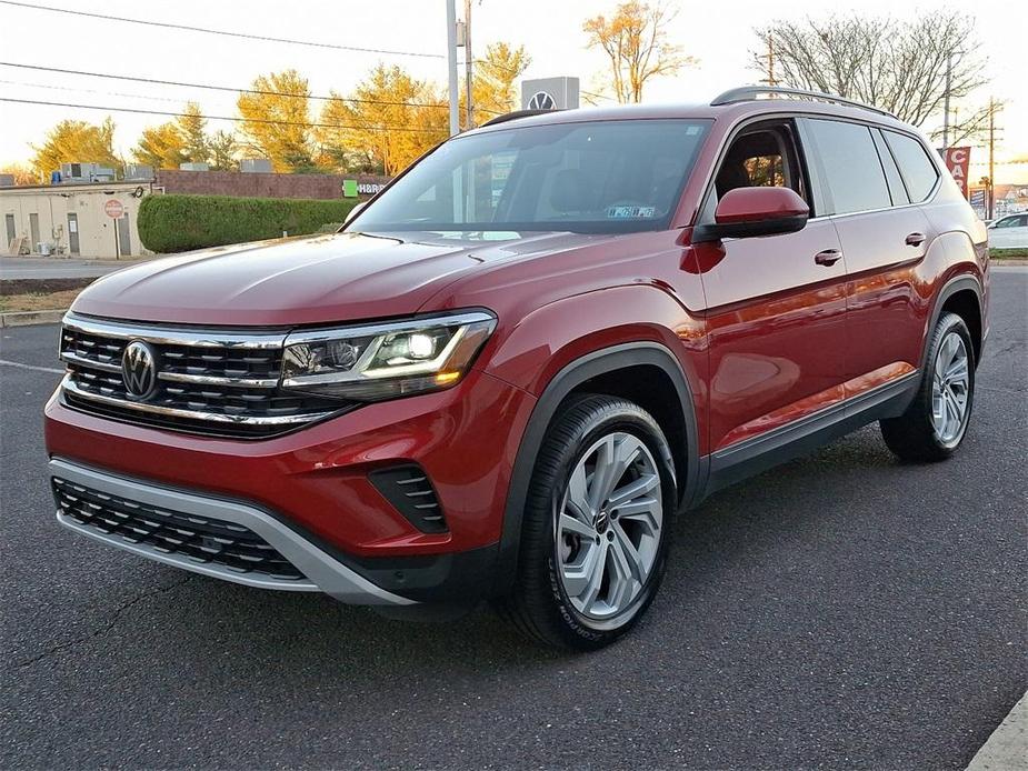 used 2021 Volkswagen Atlas car, priced at $27,994