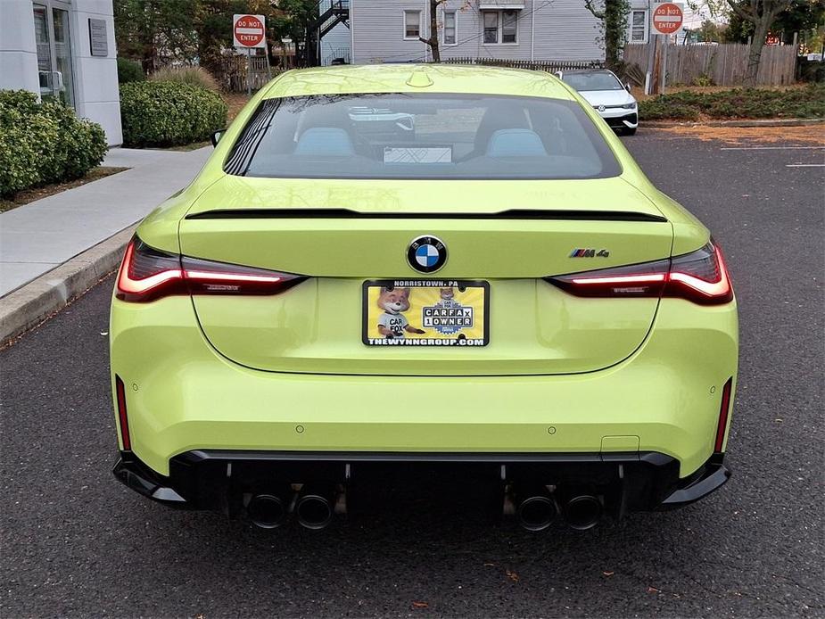 used 2024 BMW M4 car, priced at $76,000