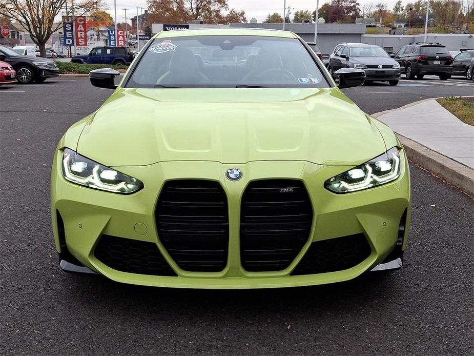 used 2024 BMW M4 car, priced at $76,000