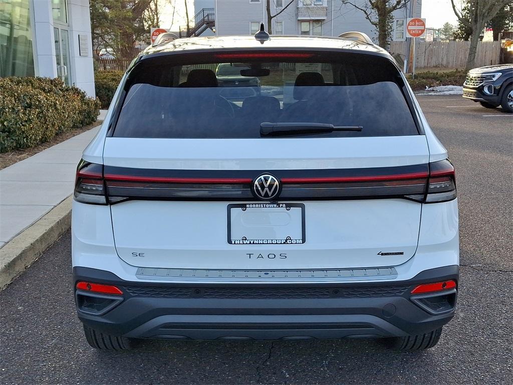 new 2025 Volkswagen Taos car, priced at $32,184