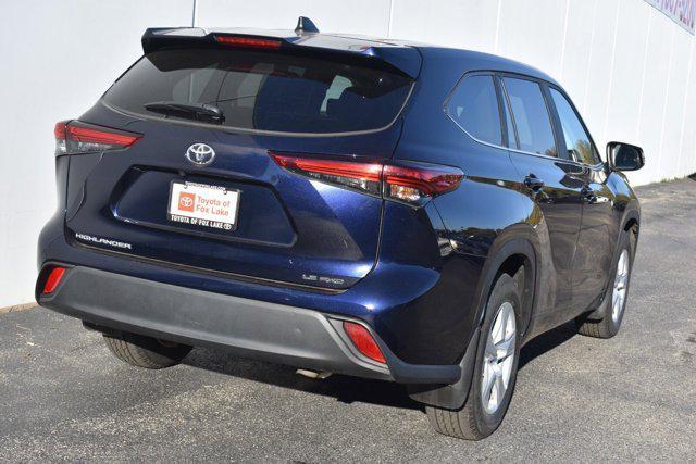 used 2023 Toyota Highlander car, priced at $35,099
