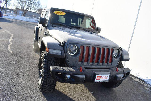 used 2018 Jeep Wrangler Unlimited car, priced at $28,000