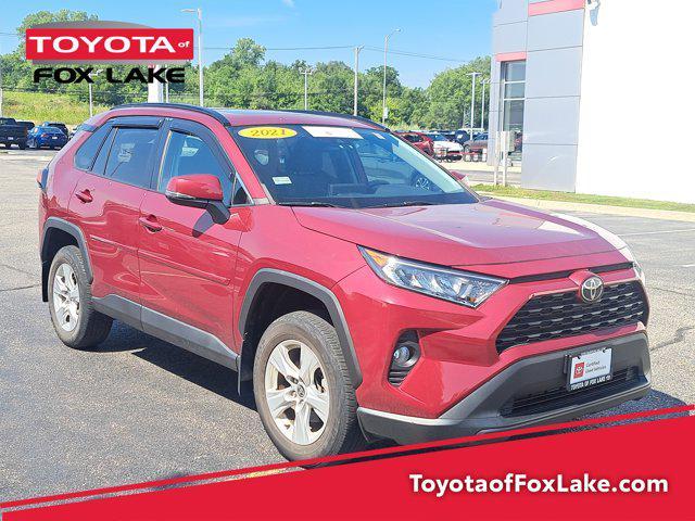 used 2021 Toyota RAV4 car, priced at $27,295