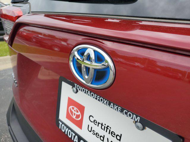 used 2022 Toyota RAV4 Hybrid car, priced at $30,486