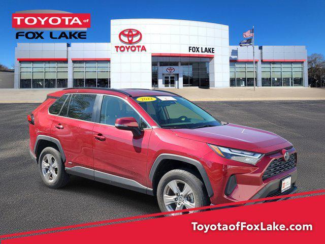 used 2022 Toyota RAV4 Hybrid car, priced at $30,486