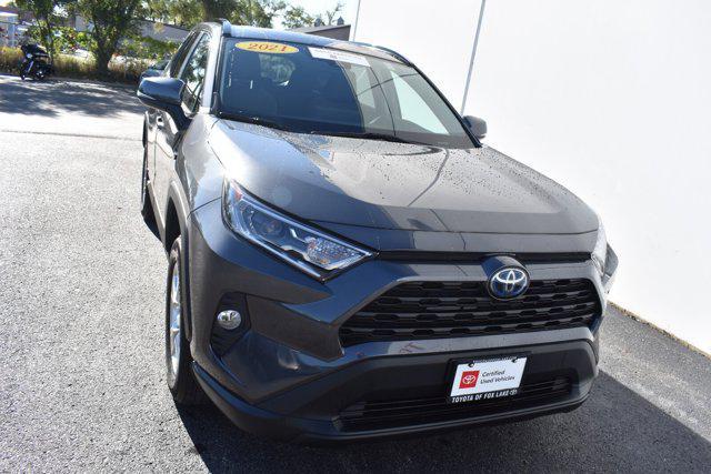 used 2021 Toyota RAV4 Hybrid car, priced at $30,896