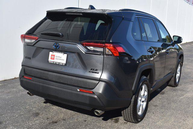 used 2021 Toyota RAV4 Hybrid car, priced at $30,896