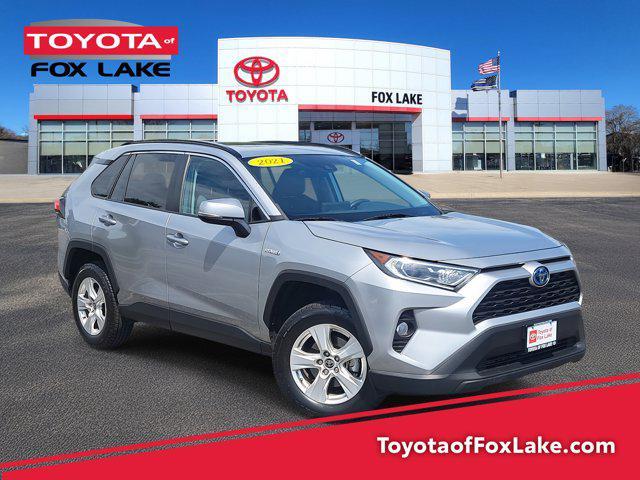 used 2021 Toyota RAV4 Hybrid car, priced at $25,995