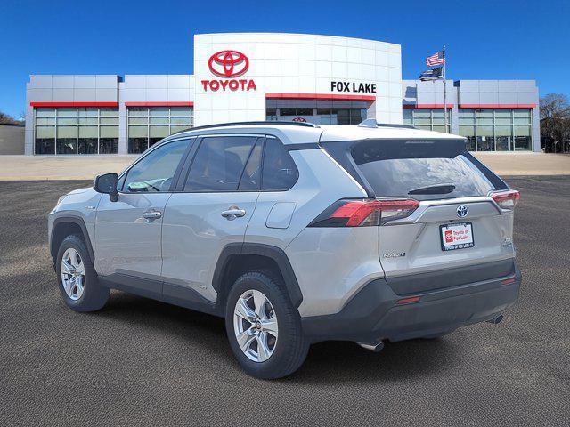 used 2021 Toyota RAV4 Hybrid car, priced at $25,699
