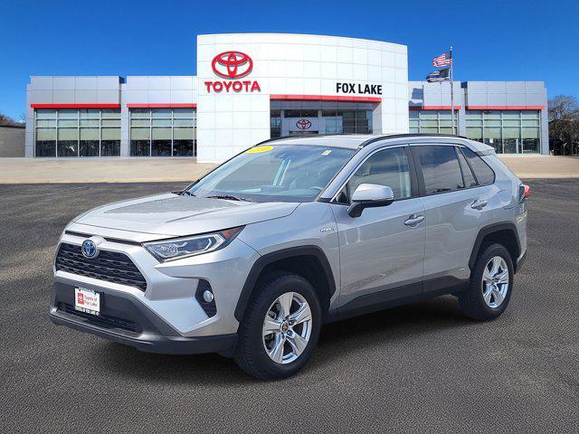 used 2021 Toyota RAV4 Hybrid car, priced at $25,699