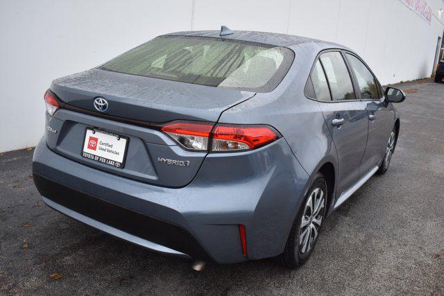 used 2022 Toyota Corolla Hybrid car, priced at $18,998