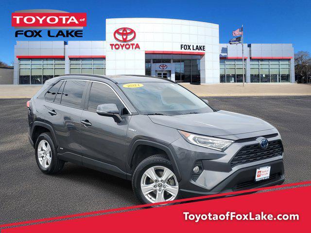 used 2021 Toyota RAV4 Hybrid car, priced at $28,975