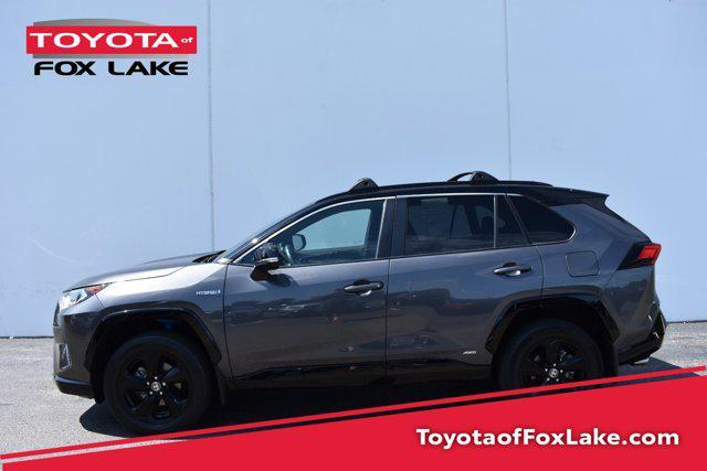 used 2021 Toyota RAV4 Hybrid car, priced at $34,794